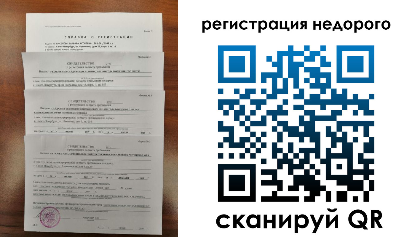 временная регистрация купить в Губахе